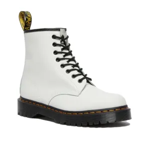 Dr Martens -  Bex 1460 8 Up White Leather Boot