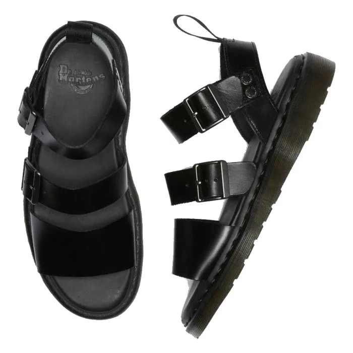 Dr Martens Gryphon Strap Sandal Black Brando